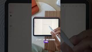 How I sketch in 3D on the iPad | #shorts feather 3D