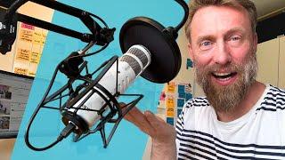 RØDE Podcaster Microphone Unboxing and Setup (UPDATED)