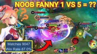 Fanny Randy25 BANTAI Musuh TOP GLOBAL High Rank!! GOD MODE : ON | Mobile Legends