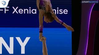 Daniel BLINTSOV & Xenia MEHLHAFF (GER) - 2019 junior Europeans, all-around final