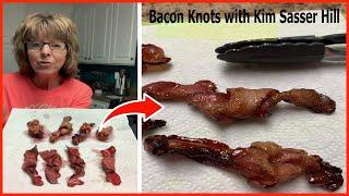 How to Make Bacon Knots at Home | Bacon Knots with kim sasser hill