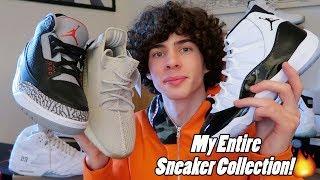 MY ENTIRE SNEAKER COLLECTION!