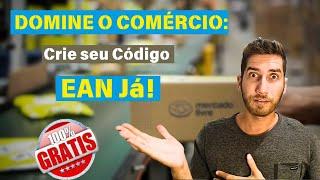 Como Criar seu CÓDIGO DE BARRAS EAN em 5 minutos! Rápido, fácil e grátis!