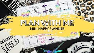 PLAN WITH ME- MINI HORIZONTAL HAPPY PLANNER