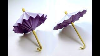 Origami Umbrella | That Open and Close | DIY Paper Umbrella?
