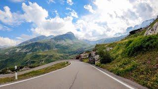 Driving the San Bernardino Pass, Switzerland