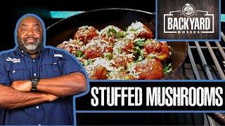 Cheesy, Smoked & Stuffed Mushrooms | Pit Boss Grills