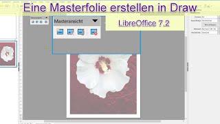 Eine Masterfolie erstellen in Draw - LibreOffice 7.2 (German/Deutsch)