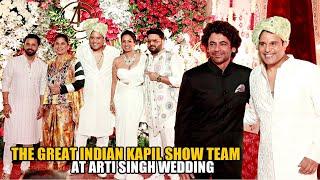 Kapil Sharma, Sunil Grover, Archana Puran Singh, Rajeev Thakur At Krushna Abhishek Sister Wedding