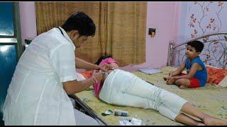 Ladies injection vlog new | desi doctor injection vlog | injection video hospital new | injection