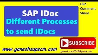 Different processes to send Outbound IDocs to external systems || SAP Interfaces || SAP IDocs || ERP