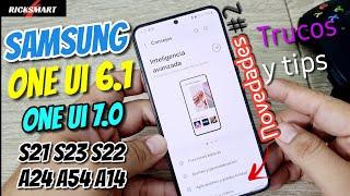 ️Cambios Novedades y Trucos en Samsung con One UI 6.1 One UI 7.0 S21 S23 S22 A54 A24 A34 A14