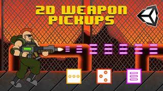 2D Weapon Pickup & Swap - Unity