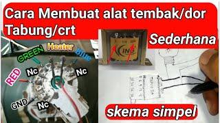 cara membuat alat tembak tabung sederhana