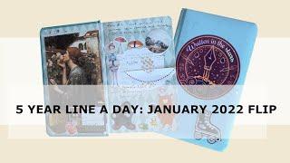5 Year Line a Day Flip: January 2022