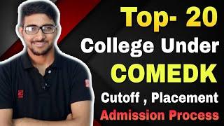 Top 10 college COMEDK 2023 | Placement and cutoff | Counseling | KCET Result 2023 | Jee mains 2023