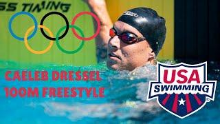 Caeleb Dressel 100m Freestyle: USA OLYMPIC SWIMMING TRIALS - DAY 4 FINALS RECAP