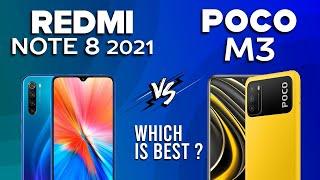 Xiaomi Redmi Note 8 2021 vs Poco M3