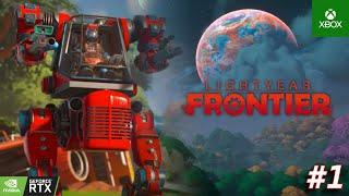 Open World Craft Build Planet Survival Day One | Lightyear Frontier Gameplay