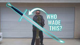 The best swordmaker you've never heard of! Two handed falchion review.