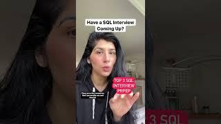 3 SQL Interview Prep Resources #shorts