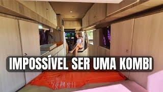 Tour na kombihome que não parece kombi.