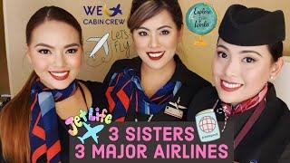 FLIGHT ATTENDANT SISTERS | FLIGHT ATTENDANT VLOG | FILIPINO AMERICAN CABIN CREW [ENG SUB]