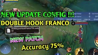 New Update !! Wajib coba Config Auto Aim Hook Franco Good Accuracy !! ML Terbaru