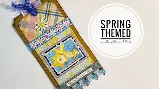 Create With Me - April Tag Of The Month From Piles Of Paragraphs