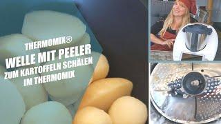 Thermomix® Welle mit Peeler zum Kartoffeln Schälen im Thermomix