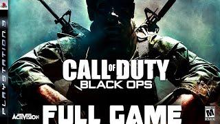 CALL OF DUTY BLACK OPS -Full  PS3 Gameplay Walkthrough | FULL GAME Longplay