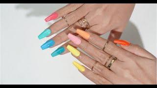 Hottest Summer Nail Colors 2022 | Nail Polish Swatches | The Style Fashionista