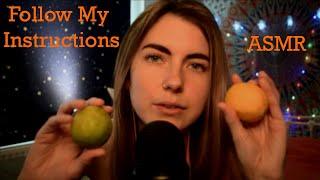 ASMR: Follow My Instructions, Focus on Me and Complete The Tasks to Fall Asleep (w Encouragement)