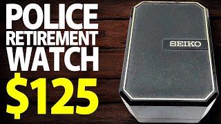 $125 | Canadian Peel Regional Police Retirement Seiko Watch Unboxing | | Military Antiques Toronto