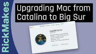 Upgrading Mac from Catalina to Big Sur