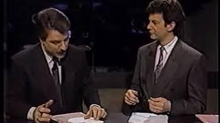 Jim Tatti and Mark Hebscher from Sportsline discussing 1991 Game 7 between the Penguins and Devils