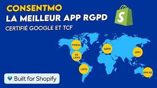 CONSENTMO, l’application N°1 RGPD Shopify