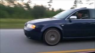 Dig and Roll Race Battle! 2003 Audi RS6 & 1999 Mustang Cobra