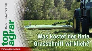 Ratgeber Grasschnitt: Was kostet der tiefe Grasschnitt wirklich? top agrar Systemvergleich