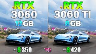 RTX 3060 vs RTX 3060 Ti - Test in 10 Games (2023)