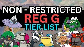 NON-RESTRICTED REGULATION G TIER LIST - Pokemon VGC