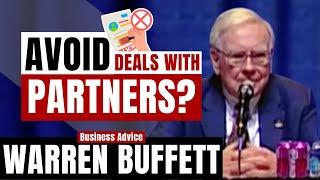 Why Warren Buffett AVOID Deals with Partners? | BRK 2007 【C:W.B Ep.393】