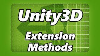 Unity3D - How to use Extension Methods