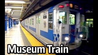 ⁴ᴷ R33ML - R40 Slant Museum Train Transfer Action