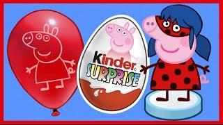 Киндер Сюрприз. Свинка Пеппа и супергерои. 2 СЕРИЯ. Peppa Pig. Kinder Surprise.