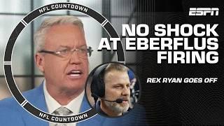 Rex Ryan GOES OFF on Matt Eberflus' MISTAKES ️ 'What the hell was he thinking?' | NFL Countdown