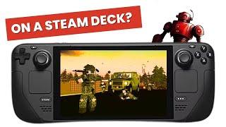 BattleBit Remastered on a Valve Steam Deck? | 254 player Battlefield on a handheld! Can It Play It?