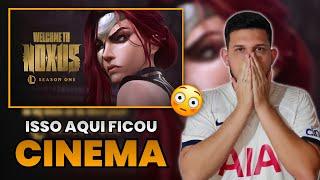 LEKS REACT: Boas-vindas a Noxus – Animação da Temporada 1 2025 – League of Legends