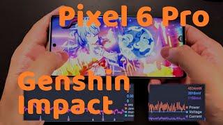 This Is Embrassing, Google. Pixel 6 Pro Genshin Impact FPS Performance/Power Test