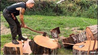 Worlds best wood splitting axe.